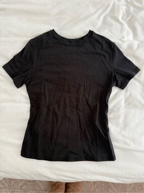 NWT Organic Basics Flex Tee Black